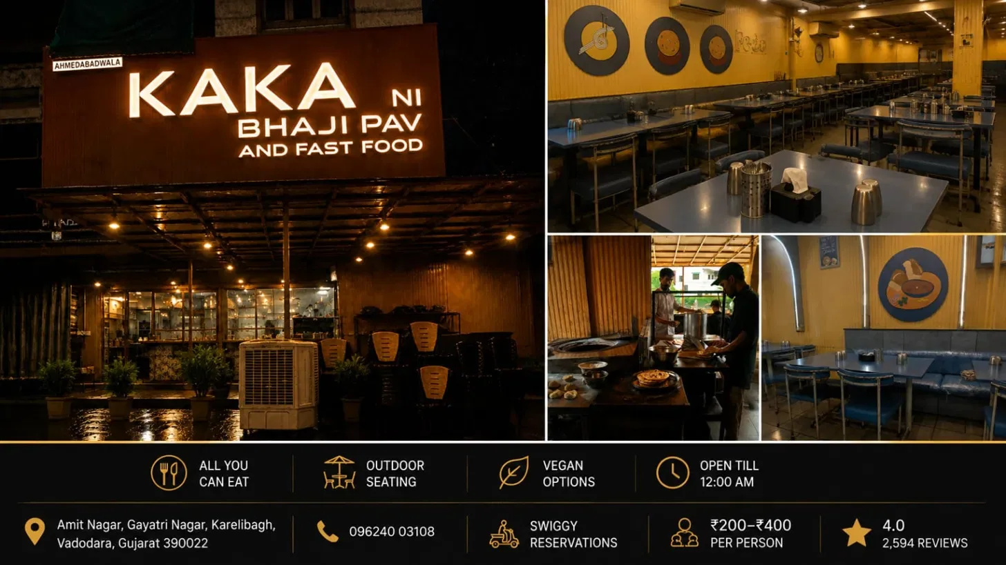 Kaka Ni Bhaji Pav Karelibaug branch